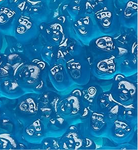 Blue Raspberry Gummy Bears – The Candy Platter